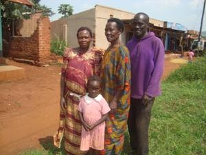Mariam Atugonza and Family